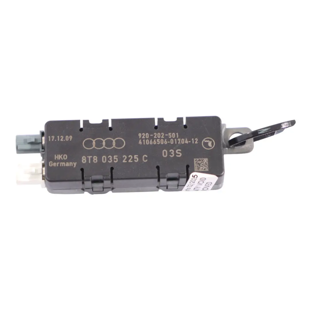 Audio Radio Aerial Amplifier Control Unit to Audi A5 8T with Part number 8T8035225C Audi A5 8T Audio Radio Aerial Amplifier Control Unit - SKU 8T8035225C - Part number 8T8035225C