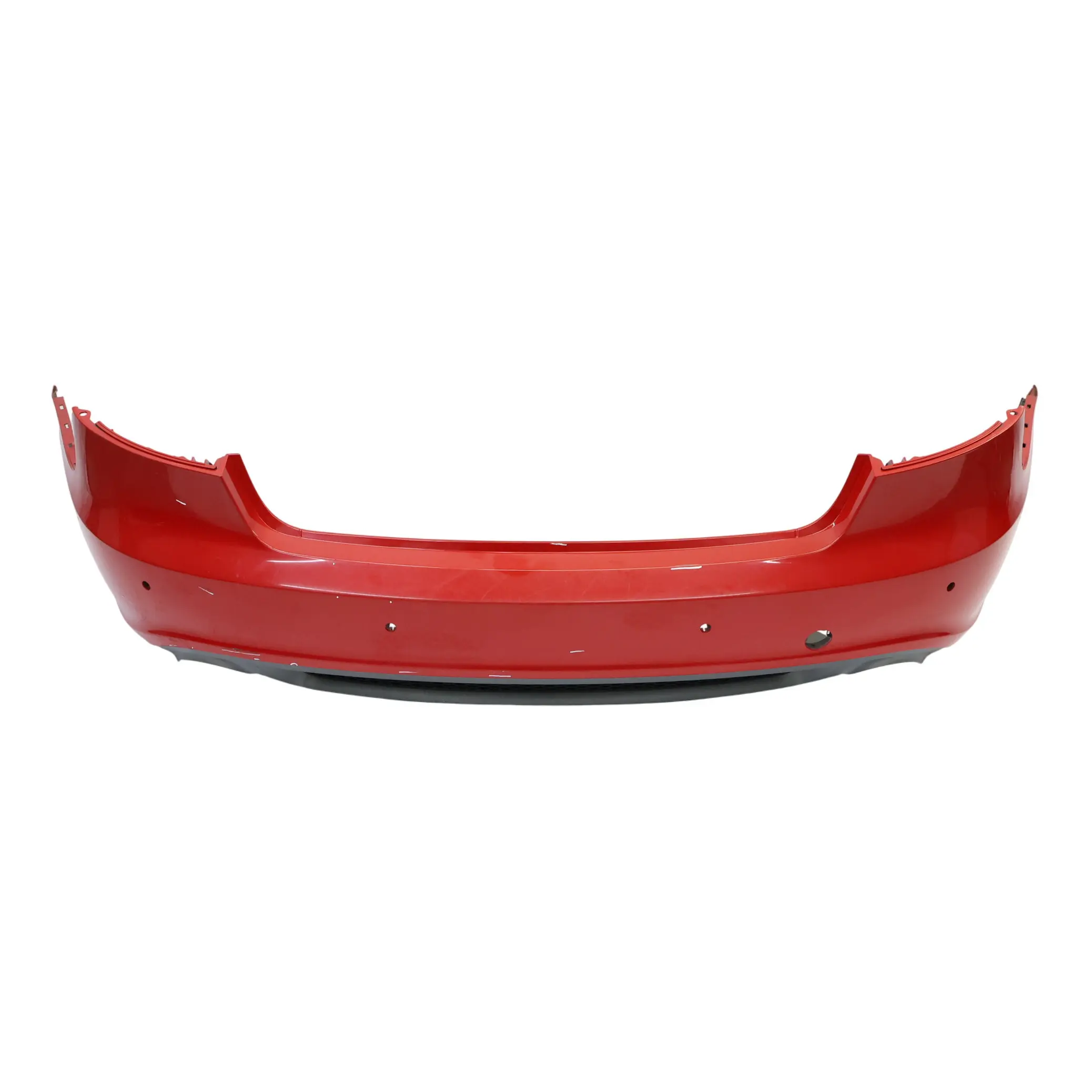 Audi A5 8T Coupe Rear Bumper Trim Panel Covering Brilliant Red - Y3J