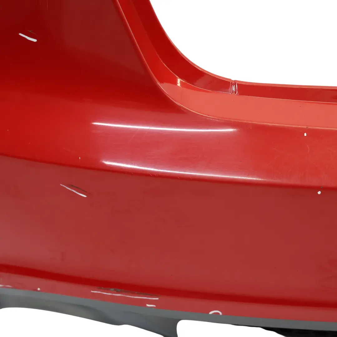 Bumper Trim Panel Covering Brilliant Red - Y3J to Audi A5 8T Coupe Rear with Part number 8T8807303C Audi A5 8T Coupe Rear Bumper Trim Panel Covering Brilliant Red - Y3J - SKU 8T8807303C-BRR - Part number 8T8807303C