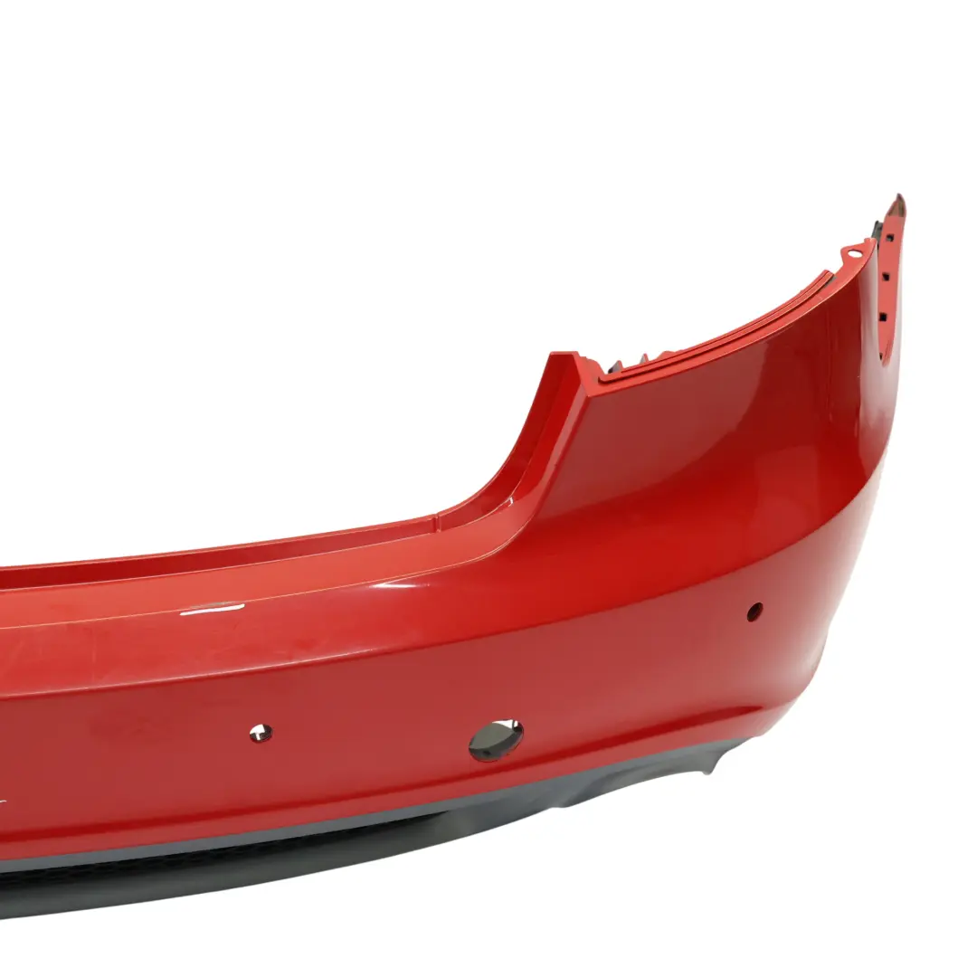 Bumper Trim Panel Covering Brilliant Red - Y3J to Audi A5 8T Coupe Rear with Part number 8T8807303C Audi A5 8T Coupe Rear Bumper Trim Panel Covering Brilliant Red - Y3J - SKU 8T8807303C-BRR - Part number 8T8807303C