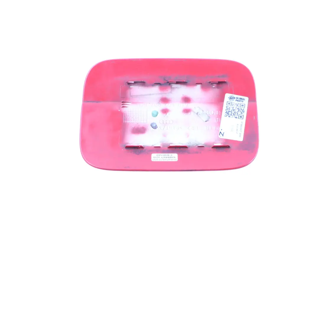 Audi A5 8T Fuel Filler Flap Tank Cap Cover Brilliant Red - Y3J - SKU 8T8809907-BRR - Part number 8T8809907