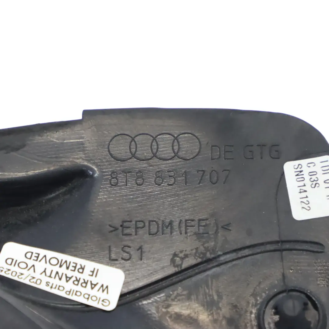 Vordere Tür Innere Dichtung Gummi Links für Audi A5 8T mit Teilenummer 8T8831707C Audi A5 8T Vordere Tür Innere Dichtung Gummi Links - SKU 8T8831707C - Teilenummer 8T8831707C