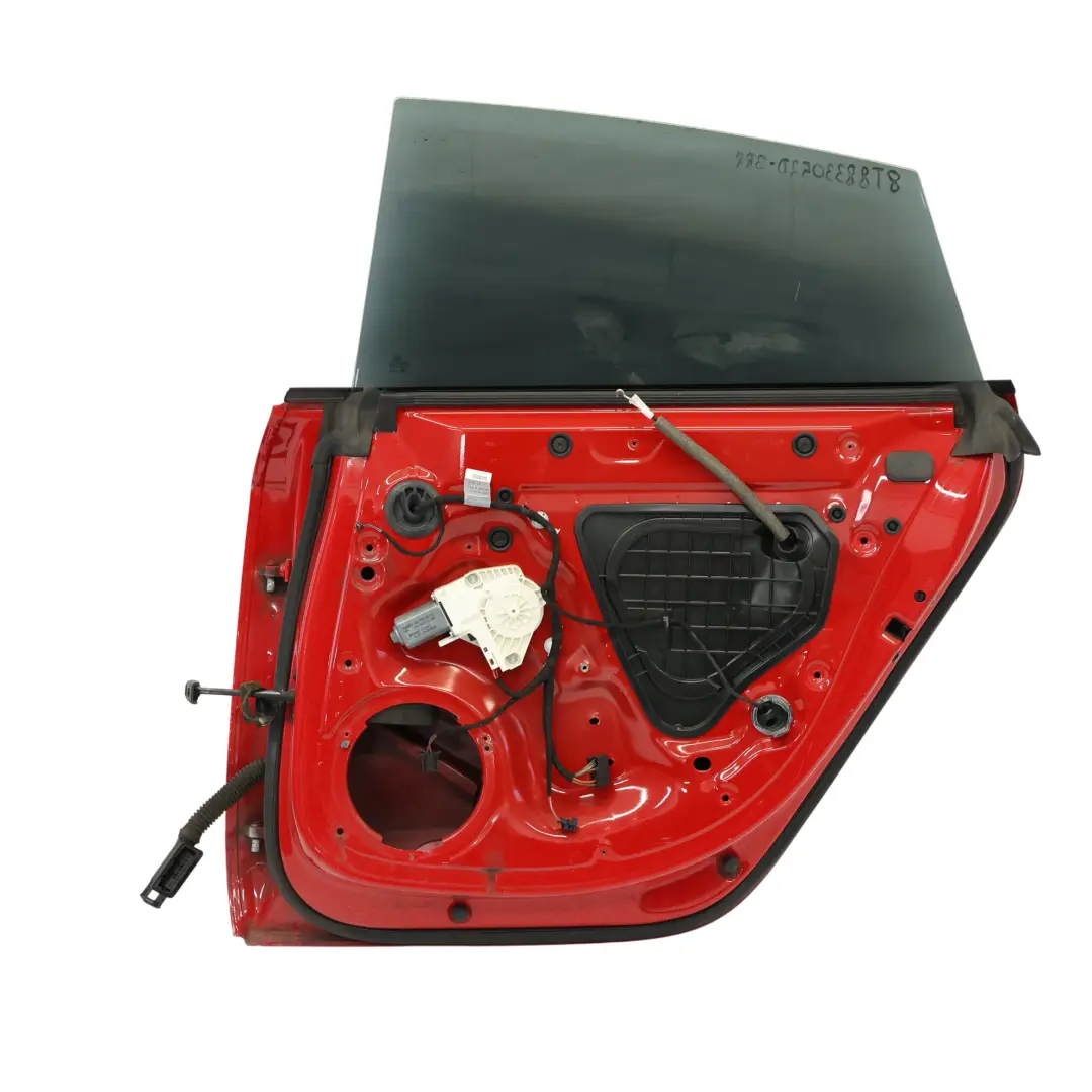 Sportback Puerta Trasera Derecha Panel Brilliant Red - Y3J para Audi A5 8T con número de pieza 8T8833052D Audi A5 8T Sportback Puerta Trasera Derecha Panel Brilliant Red - Y3J - SKU 8T8833052D-BRR - Número de pieza 8T8833052D