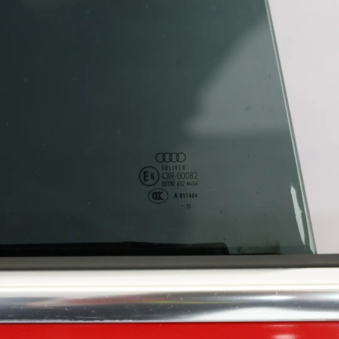 Audi A5 8T Sportback Drzwi Tylne Prawe Brilliant Red Czerwony - Y3J - SKU 8T8833052D-BRR - Numer Części 8T8833052D