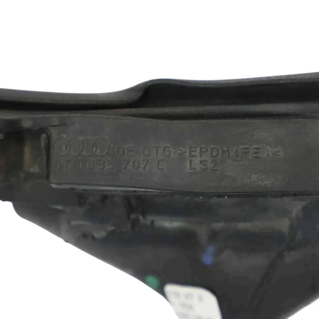 Audi A5 8T Rear Door Inner Seal Gasket Rubber Left N/S - SKU 8T8833707F - Part number 8T8833707F