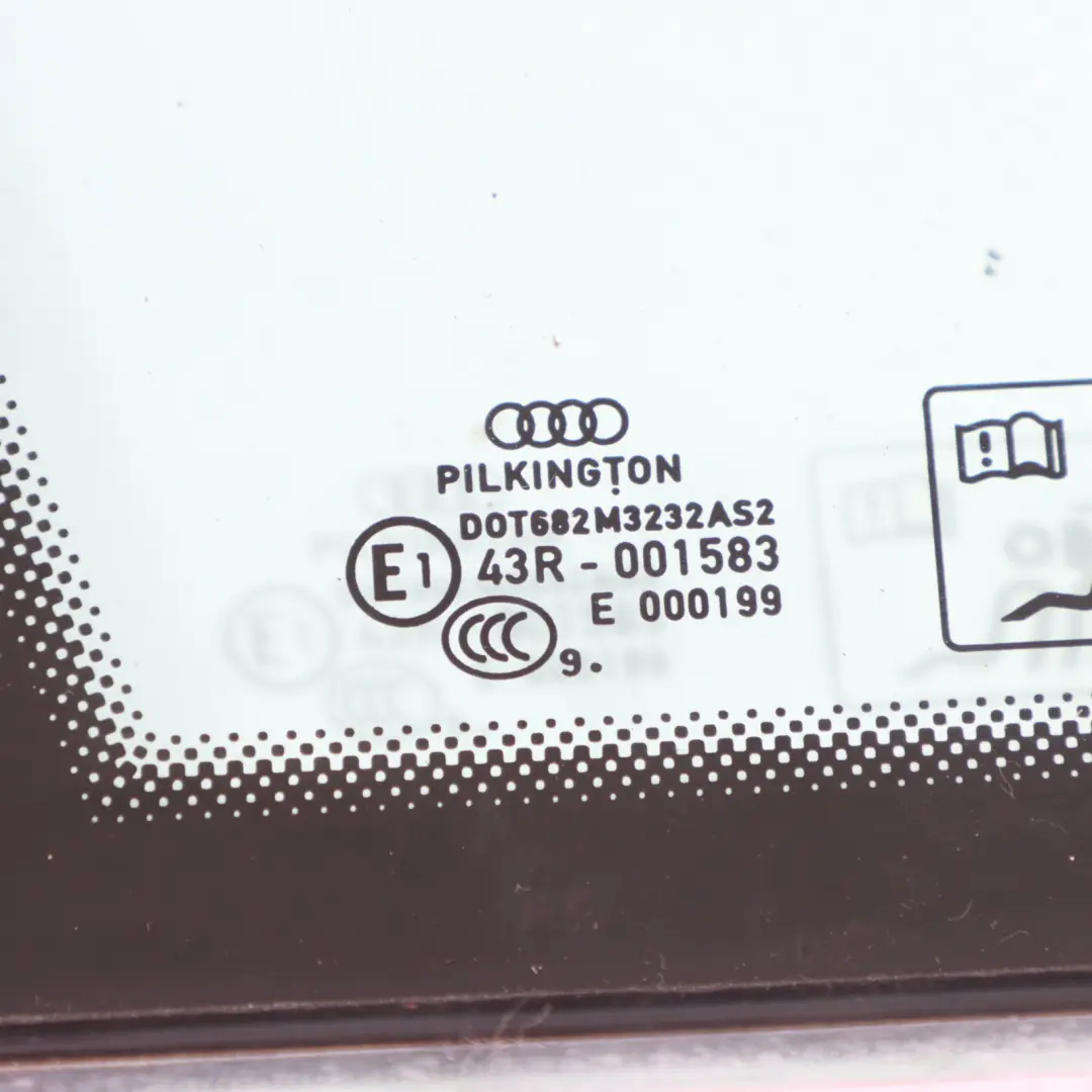 Audi A5 8T Sportback Karoseryjna Szyba Boczna Lewa AS2 - SKU 8T8845299B - Numer Części 8T8845299B
