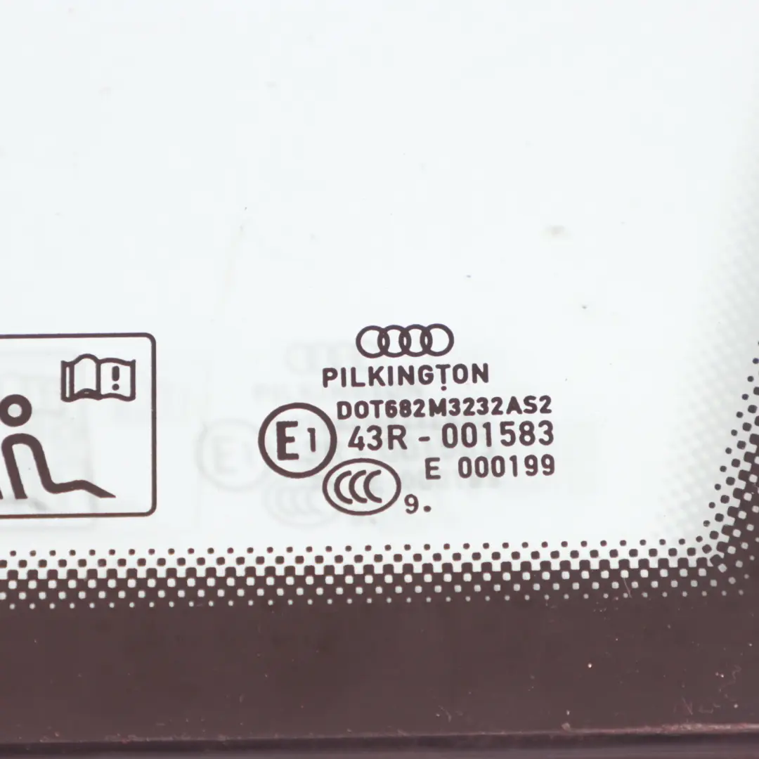 Sportback Rear Quarter Window Fixed Glass Right O/S AS2 to Audi A5 8T with Part number 8T8845300B Audi A5 8T Sportback Rear Quarter Window Fixed Glass Right O/S AS2 - SKU 8T8845300B - Part number 8T8845300B