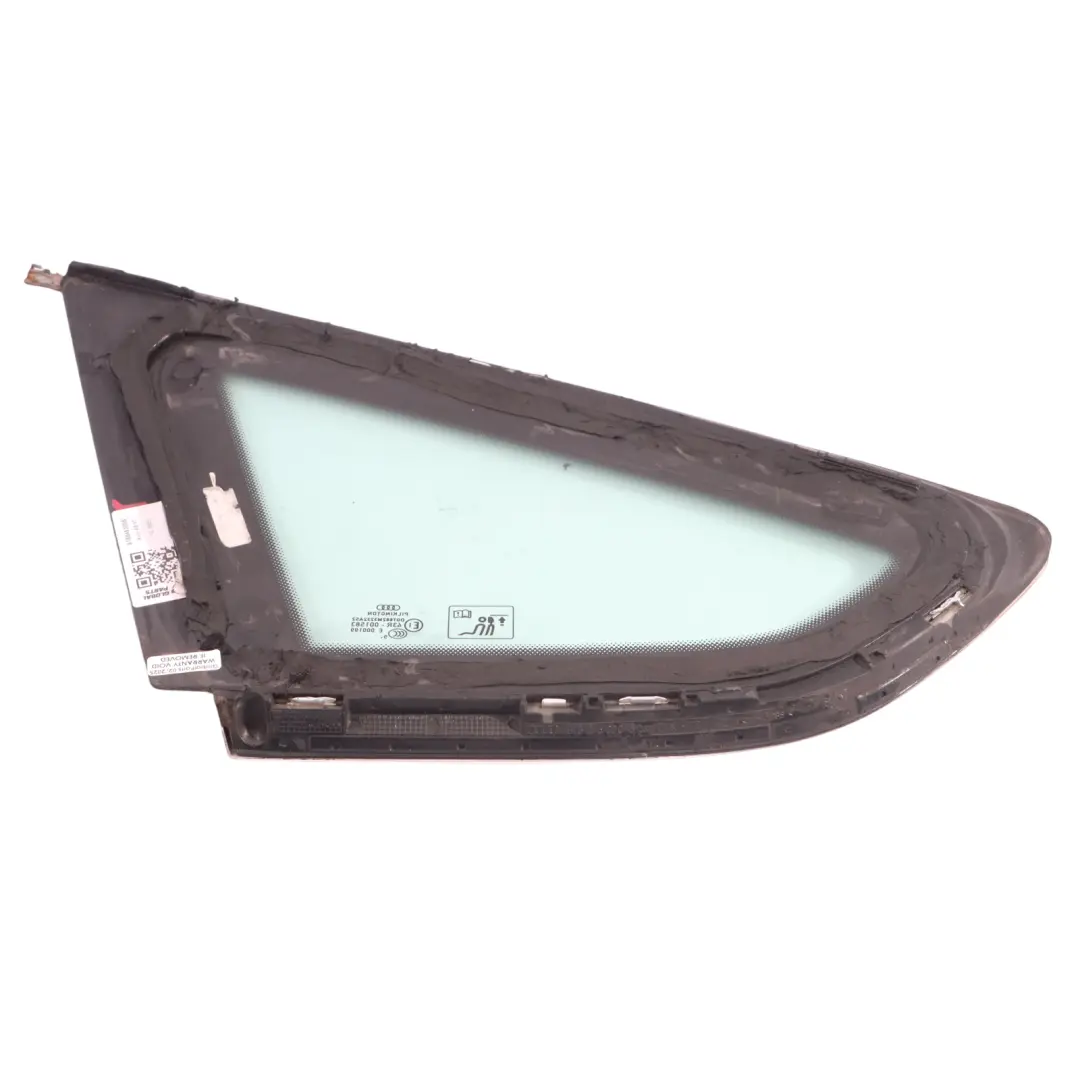 Sportback Rear Quarter Window Fixed Glass Right O/S AS2 to Audi A5 8T with Part number 8T8845300B Audi A5 8T Sportback Rear Quarter Window Fixed Glass Right O/S AS2 - SKU 8T8845300B - Part number 8T8845300B