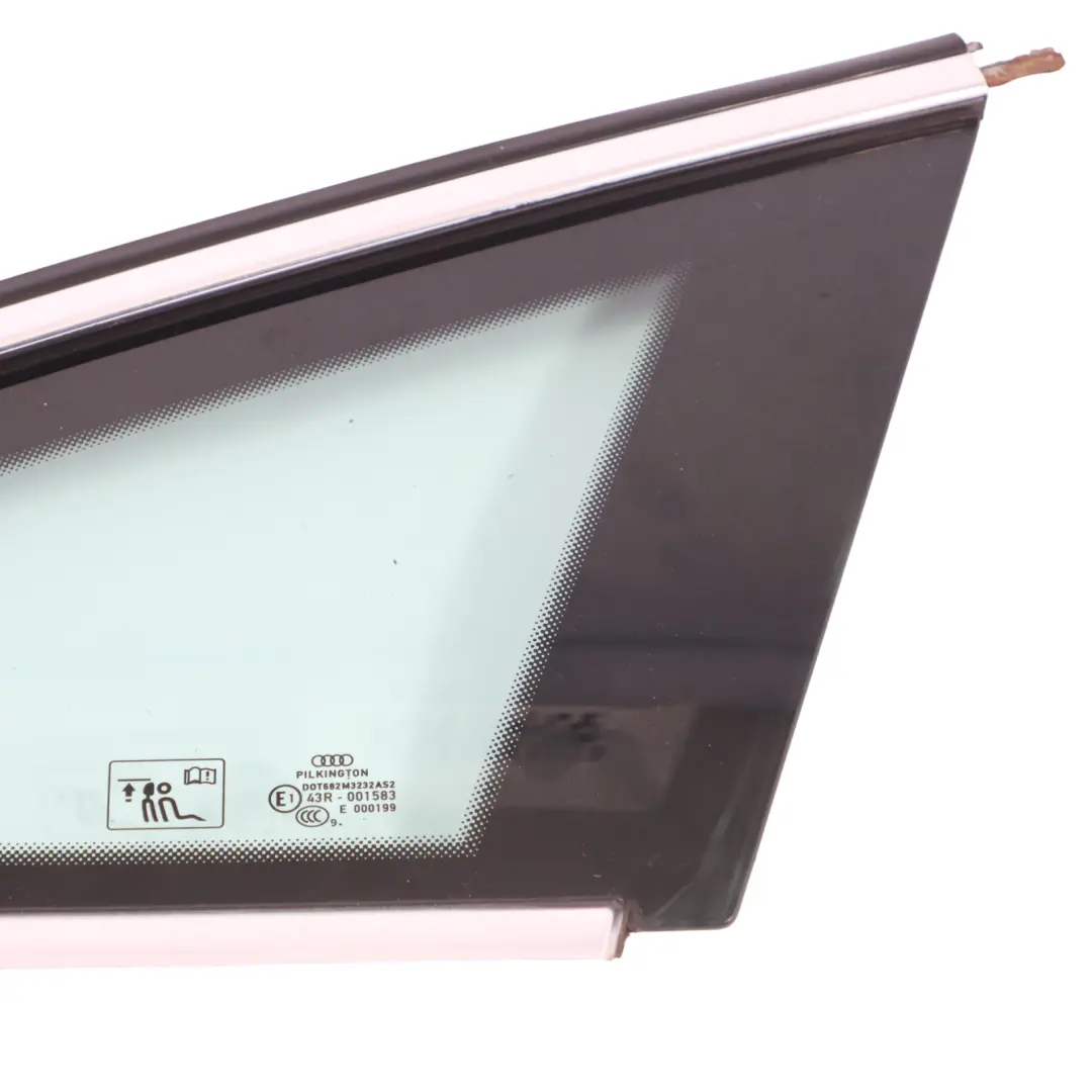 Audi A5 8T Sportback Rear Quarter Window Fixed Glass Right O/S AS2 - SKU 8T8845300B - Part number 8T8845300B