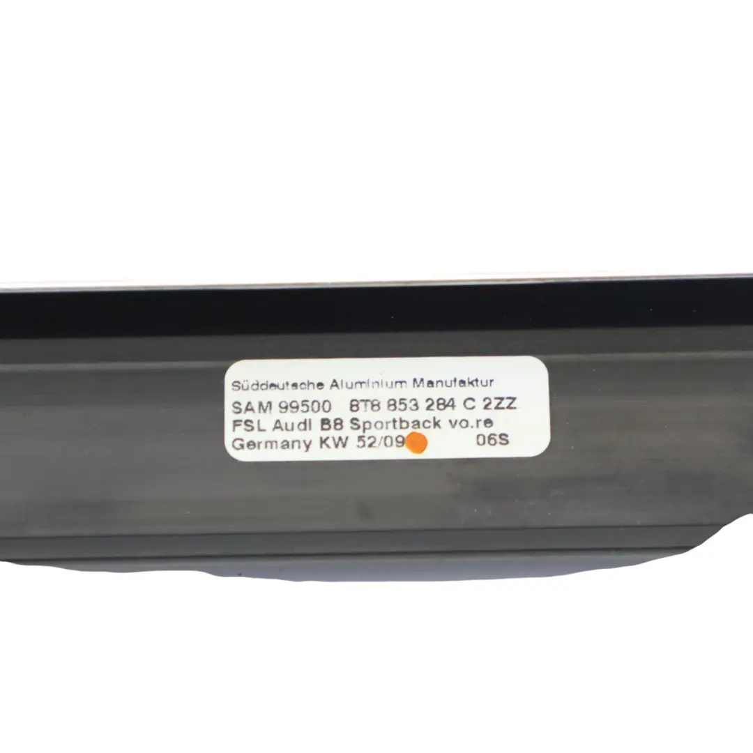 Audi A5 8T Front Door Decor Weather Strip Trim Right O/S Chrome 8T8853284C - SKU 8T8853284D - Part number 8T8853284D