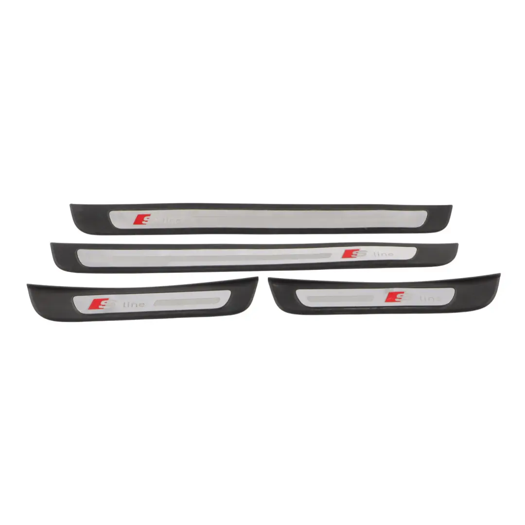 Sportback S Line Door Plate Entrance Cover Trim Set Kit to Audi A5 8T with Part number 8T8853374B Audi A5 8T Sportback S Line Door Plate Entrance Cover Trim Set Kit - SKU 8T8853374B - Part number 8T8853374B