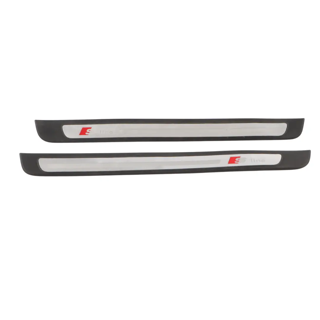 Sportback S Line Door Plate Entrance Cover Trim Set Kit to Audi A5 8T with Part number 8T8853374B Audi A5 8T Sportback S Line Door Plate Entrance Cover Trim Set Kit - SKU 8T8853374B - Part number 8T8853374B