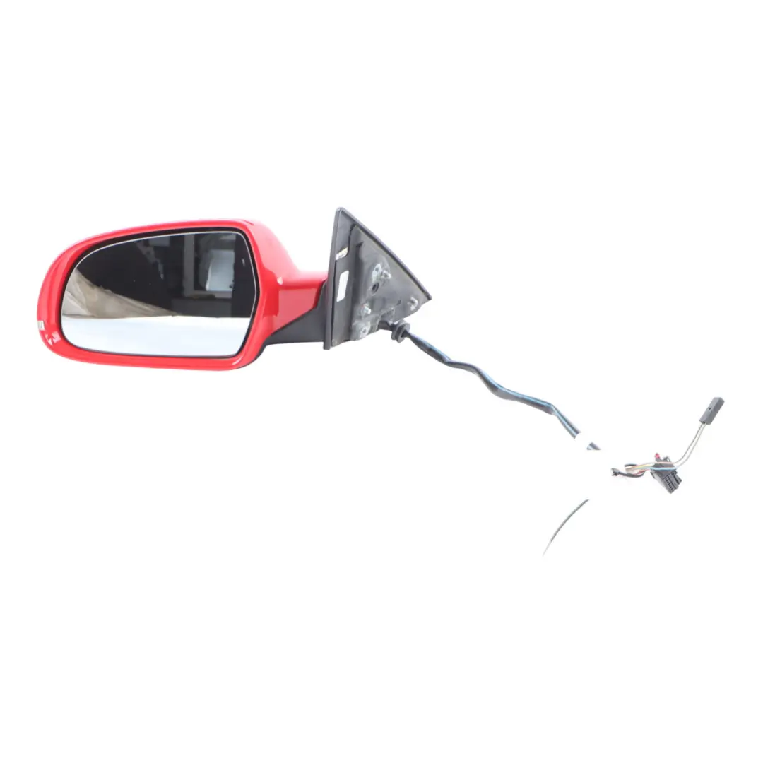 Wing Mirror Left Door N/S Outside Brilliant Red - Y3J to Audi A5 8T with Part number 8T8857409J Audi A5 8T Wing Mirror Left Door N/S Outside Brilliant Red - Y3J - SKU 8T8857409J-BRR - Part number 8T8857409J
