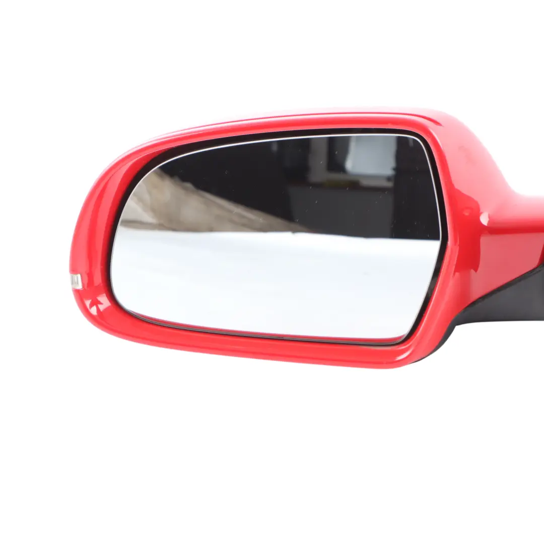 Wing Mirror Left Door N/S Outside Brilliant Red - Y3J to Audi A5 8T with Part number 8T8857409J Audi A5 8T Wing Mirror Left Door N/S Outside Brilliant Red - Y3J - SKU 8T8857409J-BRR - Part number 8T8857409J