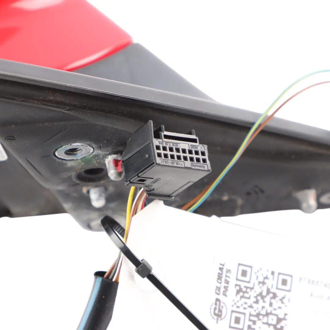Wing Mirror Left Door N/S Outside Brilliant Red - Y3J to Audi A5 8T with Part number 8T8857409J Audi A5 8T Wing Mirror Left Door N/S Outside Brilliant Red - Y3J - SKU 8T8857409J-BRR - Part number 8T8857409J