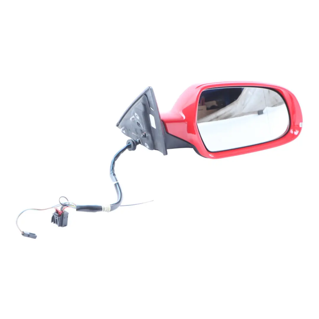 Wing Mirror Right Door O/S Outside Brilliant Red - Y3J to Audi A5 8T with Part number 8T8857410J Audi A5 8T Wing Mirror Right Door O/S Outside Brilliant Red - Y3J - SKU 8T8857410J-BRR - Part number 8T8857410J