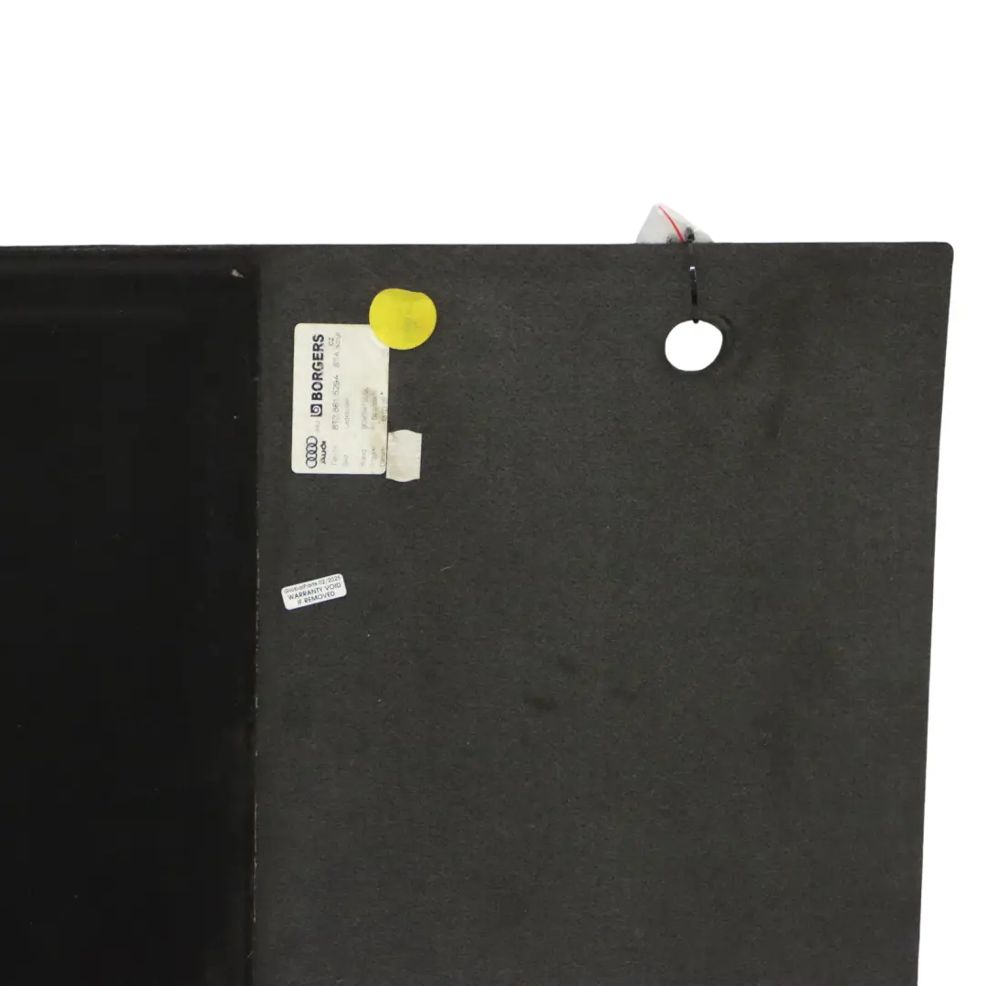 Koffer Raum Koffer Raum Boden Teppich Gepäckraum Schwarz für Audi A5 8T mit Teilenummer 8T8861529B Audi A5 8T Koffer Raum Koffer Raum Boden Teppich Gepäckraum Schwarz - SKU 8T8861529B - Teilenummer 8T8861529B