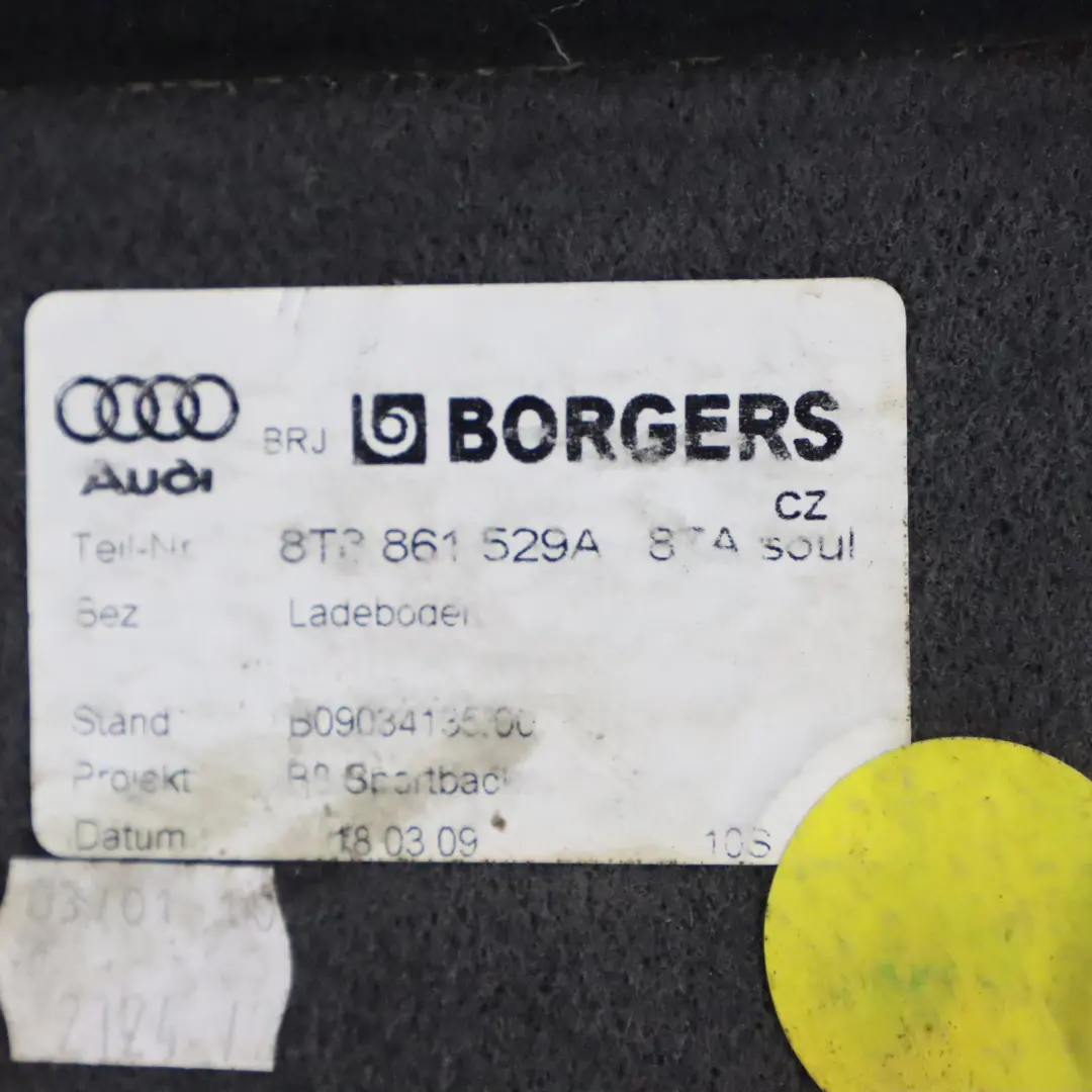 Tapis De Sol De Coffre Pour Audi A5 8T Noir pour à propos du numéro de pièce 8T8861529B Tapis De Sol De Coffre Pour Audi A5 8T Noir - SKU 8T8861529B - Numéro de pièce 8T8861529B