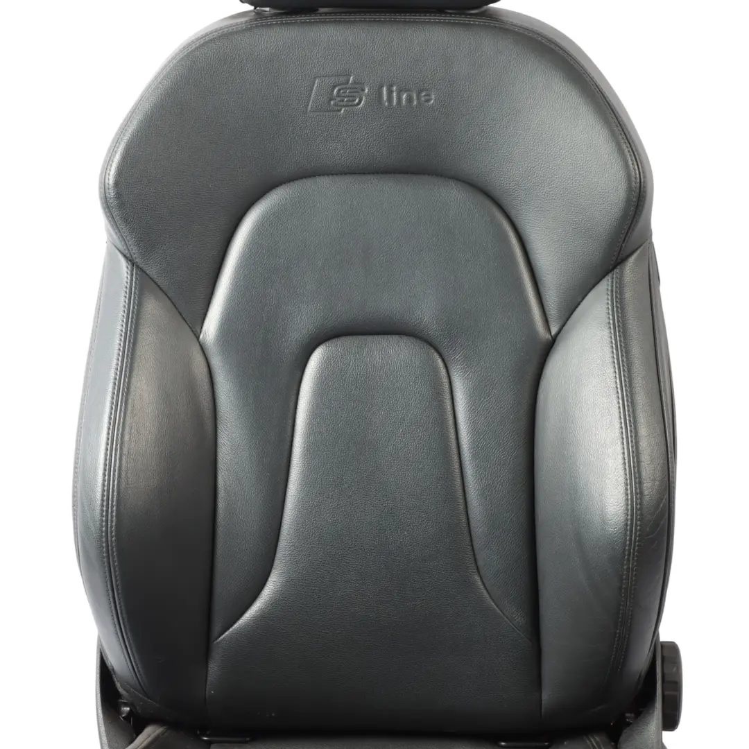Sportback Sport Seat Front Left N/S S-Line Leather Soul Black to Audi A5 8T with Part number 8T8881805 Audi A5 8T Sportback Sport Seat Front Left N/S S-Line Leather Soul Black - SKU 8T8881805 - Part number 8T8881805