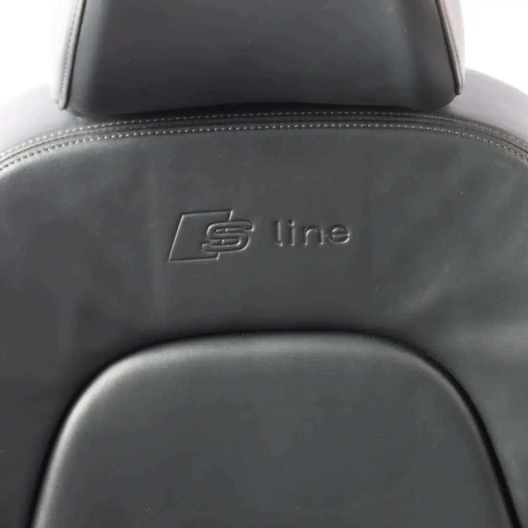 Sportback Seat Front Left N/S Interior Heated S-Line Leather Black to Audi A5 8T with Part number 8T8881805D Audi A5 8T Sportback Seat Front Left N/S Interior Heated S-Line Leather Black - SKU 8T8881805D-1 - Part number 8T8881805D