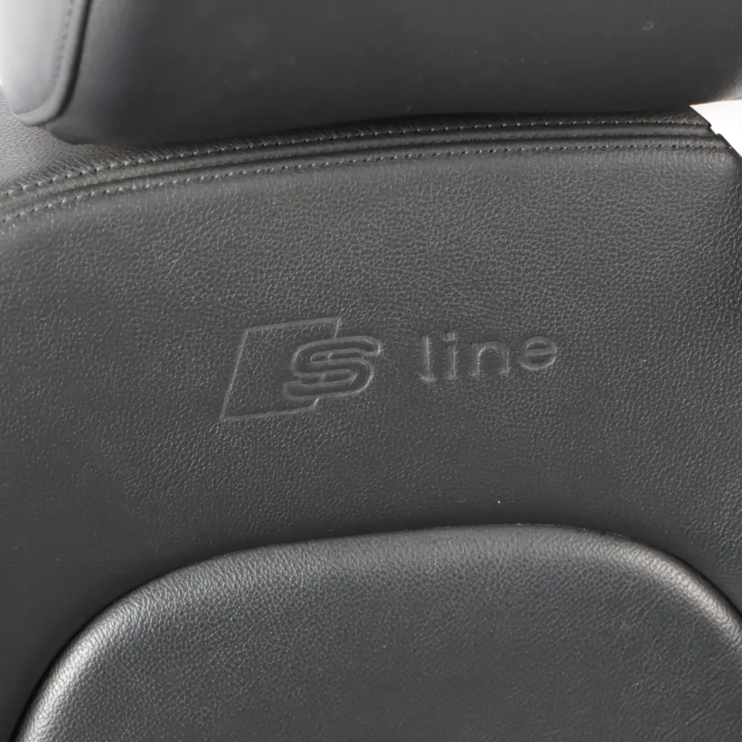 Audi A5 8T Sportback Sport Seat Front Right O/S S-Line Leather Soul Black - SKU 8T8881806 - Part number 8T8881806
