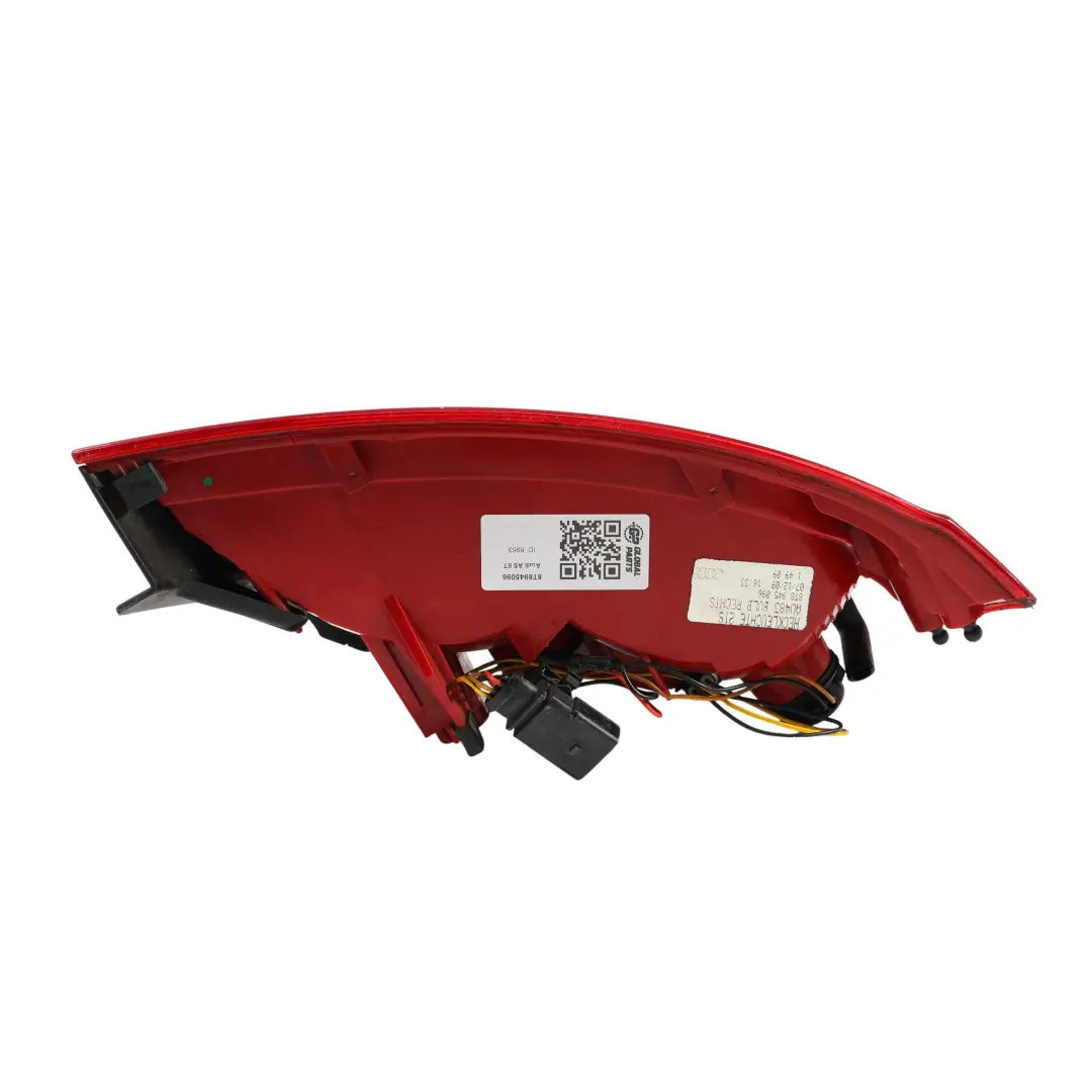 Luz trasera Panel lateral trasero derecho para Audi A5 8T con número de pieza 8T8945096 Audi A5 8T Luz trasera Panel lateral trasero derecho - SKU 8T8945096 - Número de pieza 8T8945096