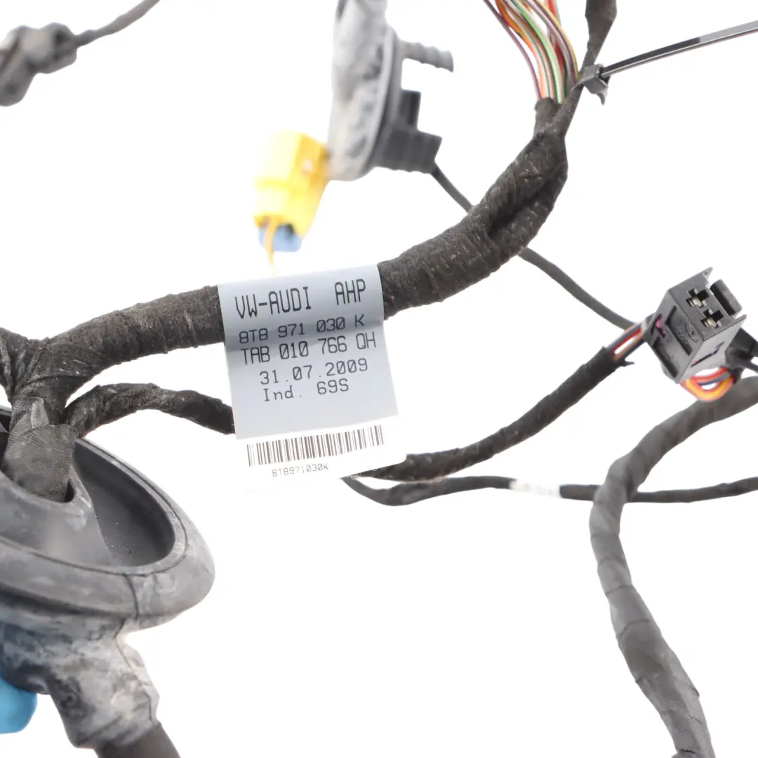 Front Passenger Door Wiring Harness Loom Cable Left N/S to Audi A5 8T with Part number 8T8971030K Audi A5 8T Front Passenger Door Wiring Harness Loom Cable Left N/S - SKU 8T8971030K - Part number 8T8971030K