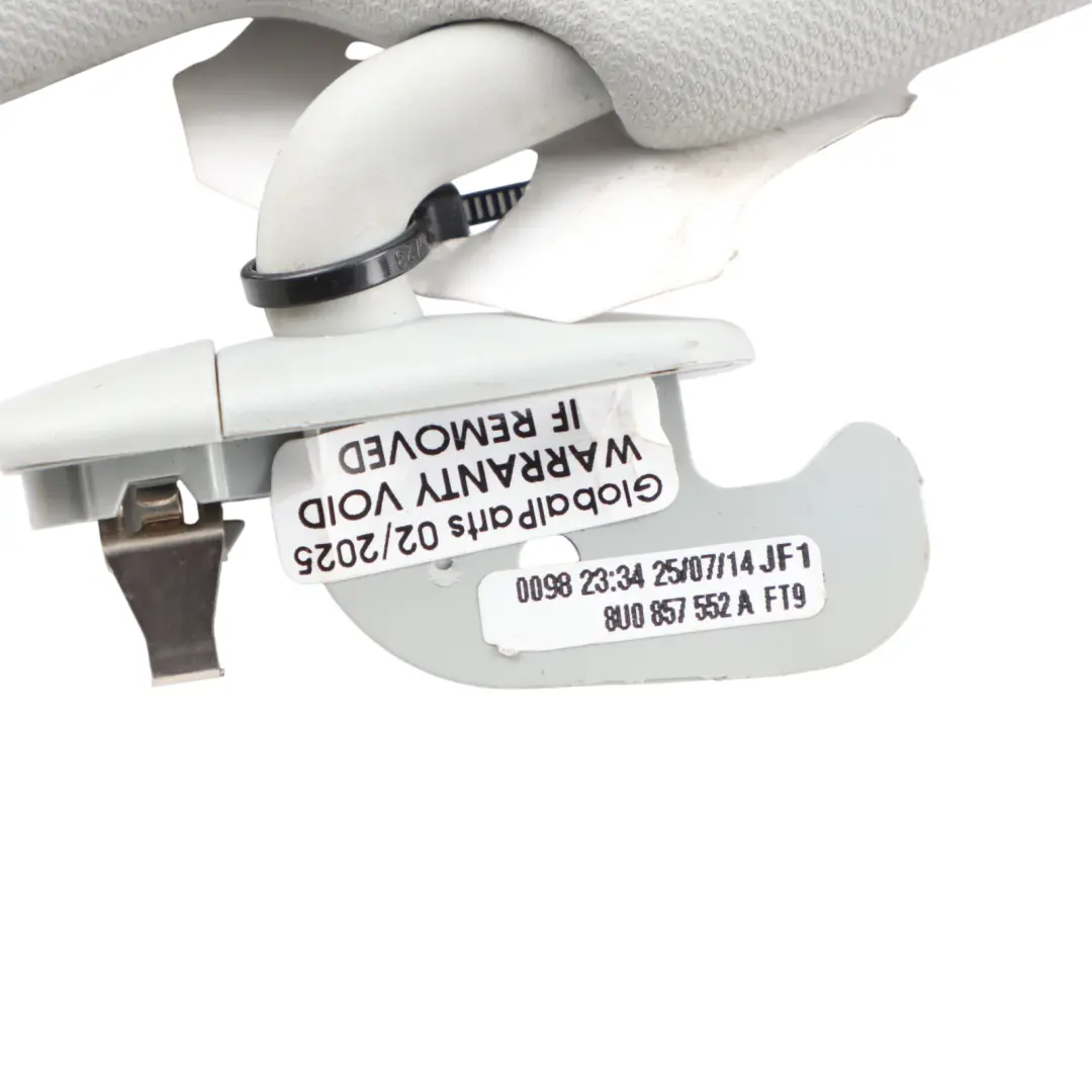 Osłona Przeciwsłoneczna Prawa Lusterko Szara do Audi Q3 8U o numerze 8U0857552H Audi Q3 8U Osłona Przeciwsłoneczna Prawa Lusterko Szara - SKU 8U0857552H-1 - Numer Części 8U0857552H