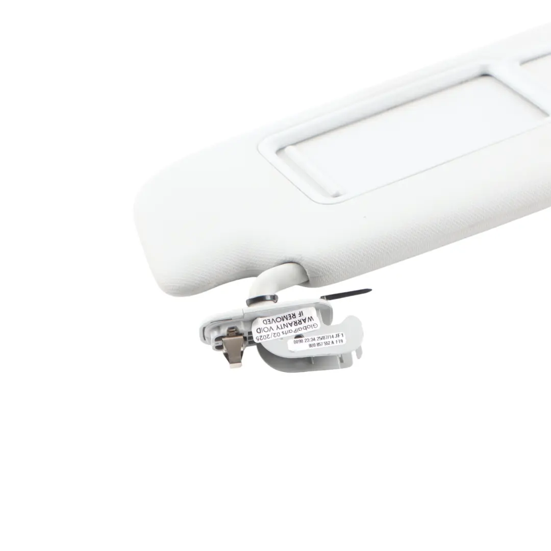 Espejo Parasol Derecho Panel Gris para Audi Q3 8U con número de pieza 8U0857552H Audi Q3 8U Espejo Parasol Derecho Panel Gris - SKU 8U0857552H-1 - Número de pieza 8U0857552H