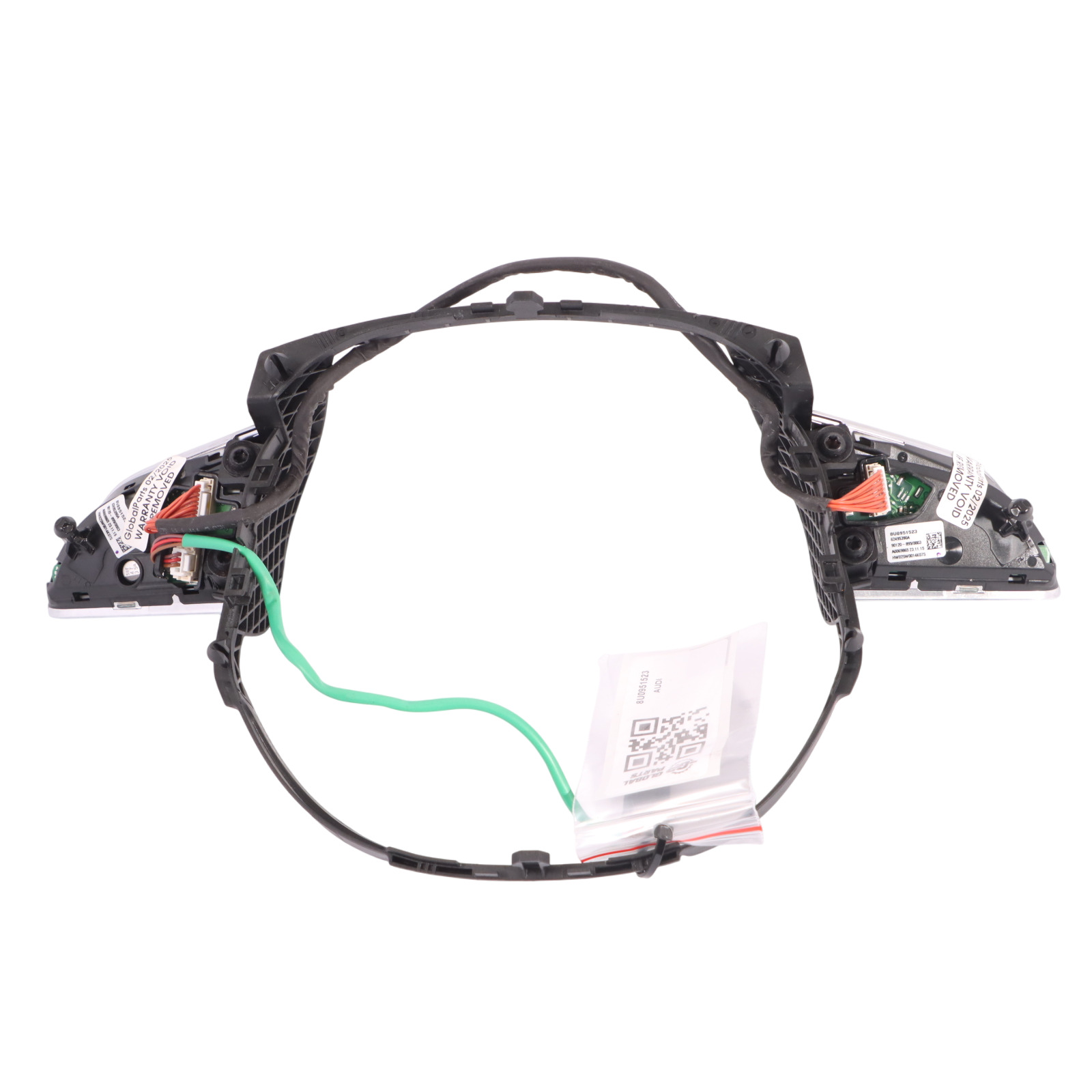 Couvercle Bouton Volant Multifonction Audi A4 B8 / A5 8T / Q5 8R - Réf. 4L0951523E - ABS - Amélioration Esthétique Et Fonctionnelle
