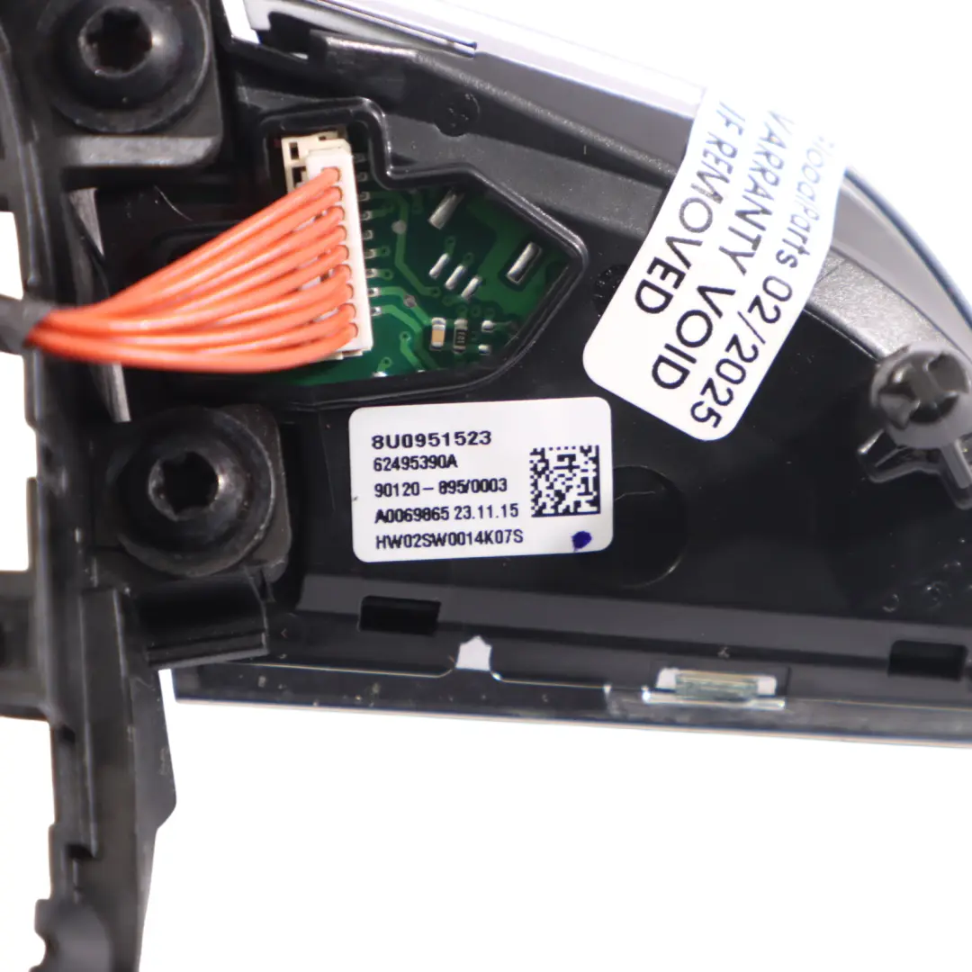 Audi A3 8V Set Di Pulsanti Di Controllo Multifunzione Del Volante - SKU 8U0951523 - Numero di parte 8U0951523