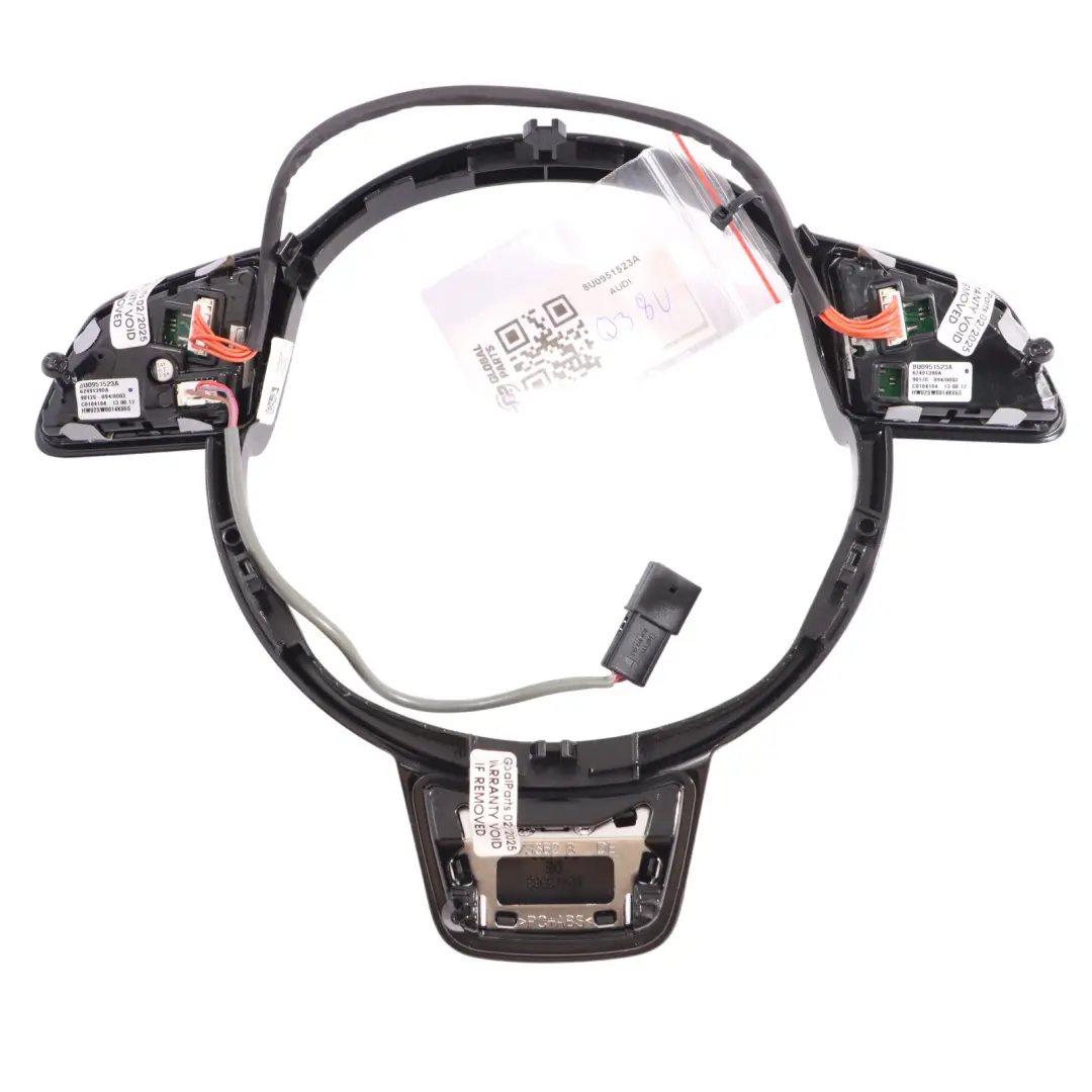 Lenkrad Multifunktions Schalter Taste für Audi Q3 8U mit Teilenummer 8U0951523A Audi Q3 8U Lenkrad Multifunktions Schalter Taste - SKU 8U0951523A - Teilenummer 8U0951523A