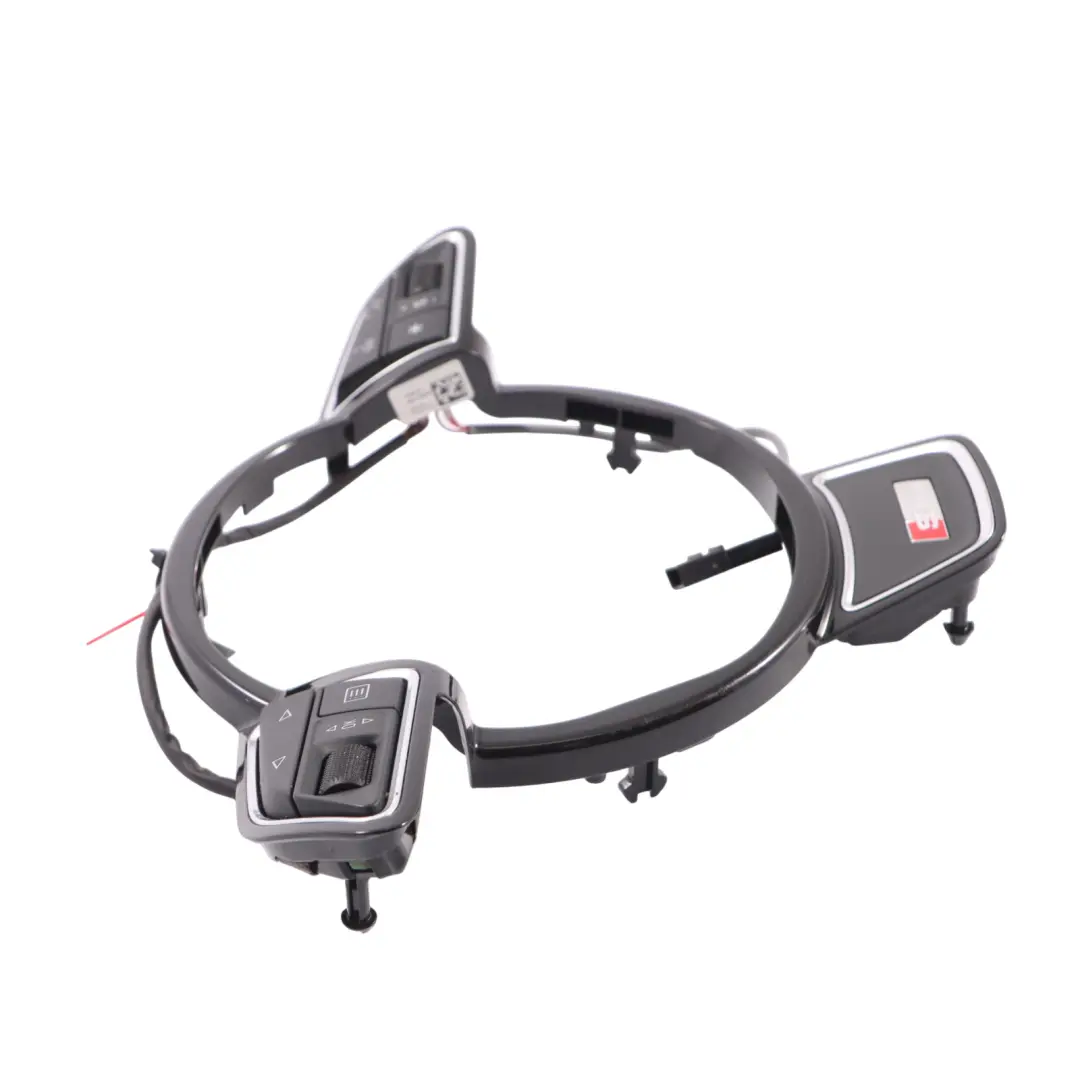 Steering Wheel Multifunction Control Switch Button 8U0951523H to Audi Q3 8U S-Line with Part number 8U0951523G Audi Q3 8U S-Line Steering Wheel Multifunction Control Switch Button 8U0951523H - SKU 8U0951523G - Part number 8U0951523G