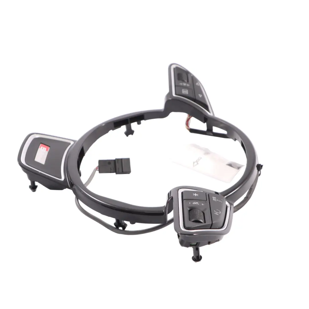 Steering Wheel Multifunction Control Switch Button 8U0951523H to Audi Q3 8U S-Line with Part number 8U0951523G Audi Q3 8U S-Line Steering Wheel Multifunction Control Switch Button 8U0951523H - SKU 8U0951523G - Part number 8U0951523G