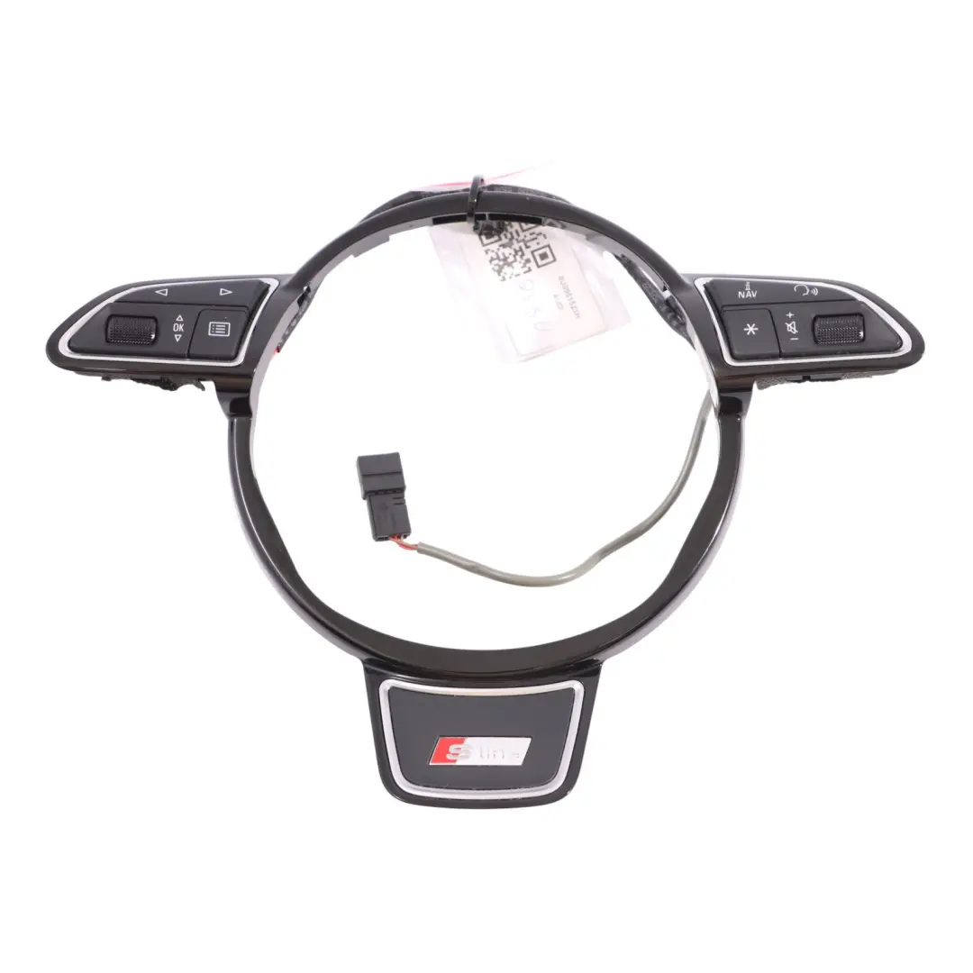 Audi Q3 8U S-Line Steering Wheel Multifunction Control Switch Button - SKU 8U0951523H - Part number 8U0951523H
