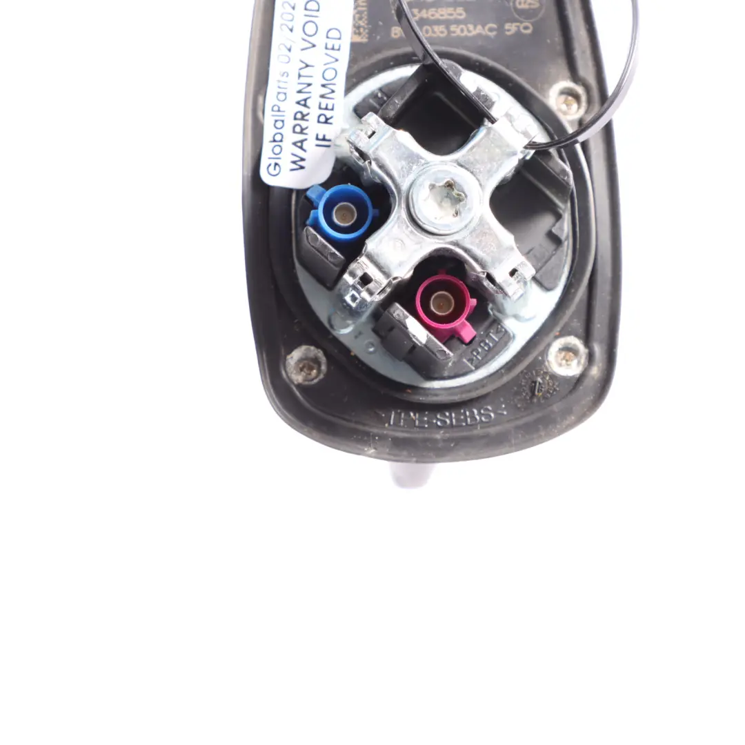 Audi A3 8V Antenne De Toit En Aileron De Requin Noire - SKU 8V0035503AC - Numéro de pièce 8V0035503AC