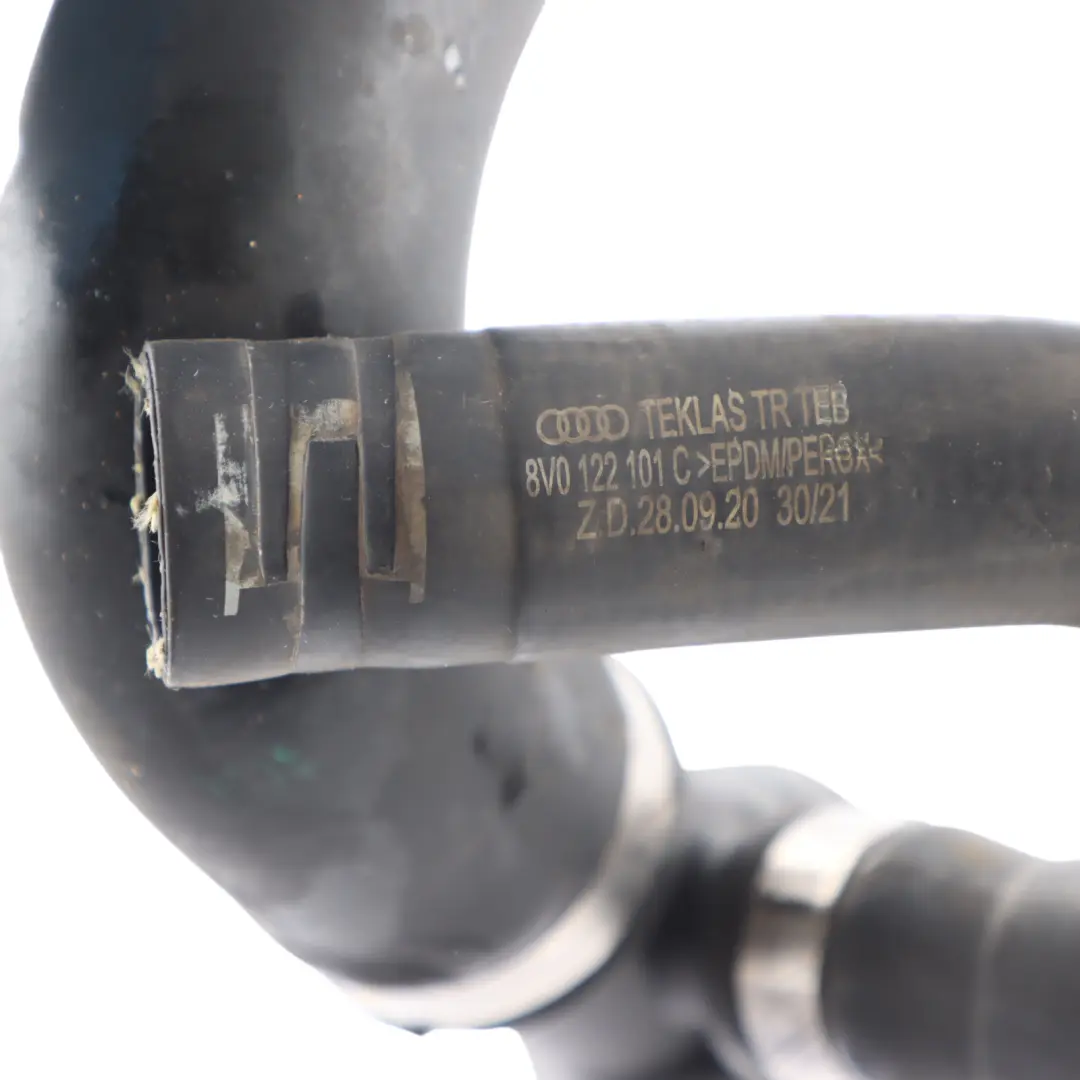RSQ3 F3 Water Hose Cooling Coupling Coolant Radiator Pipe Line to Audi with Part number 8V0122101C Audi RSQ3 F3 Water Hose Cooling Coupling Coolant Radiator Pipe Line - SKU 8V0122101C - Part number 8V0122101C
