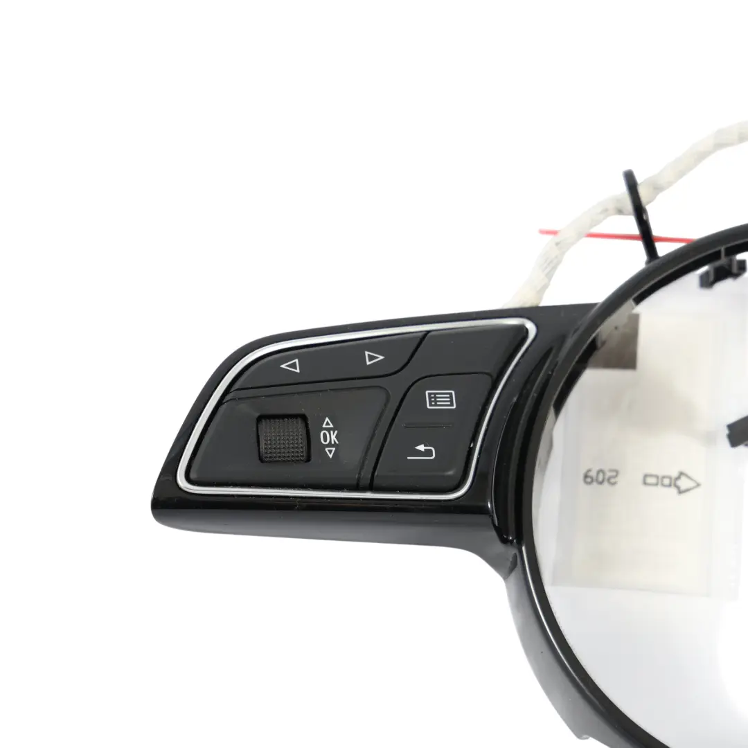 Steering Wheel Switch Multifunction Button Trim to Audi A3 S3 8V with Part number 8V0419091CH Audi A3 S3 8V Steering Wheel Switch Multifunction Button Trim - SKU 8V0419091CH - Part number 8V0419091CH