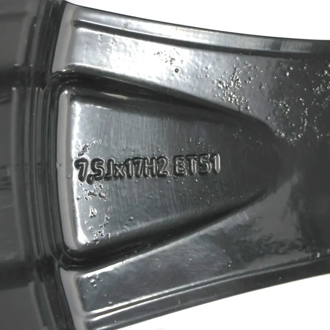 Alloy Rim 17" ET:51 7,5J Star Spoke to Audi A3 8V Black Wheel with Part number 8V0601025 Audi A3 8V Black Wheel Alloy Rim 17" ET:51 7,5J Star Spoke - SKU 8V0601025-1 - Part number 8V0601025