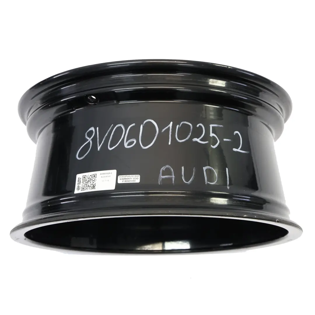 Audi A3 8V Cerchio In Lega Nero 17" ET:51 7,5J Star Spoke - SKU 8V0601025-2 - Numero di parte 8V0601025