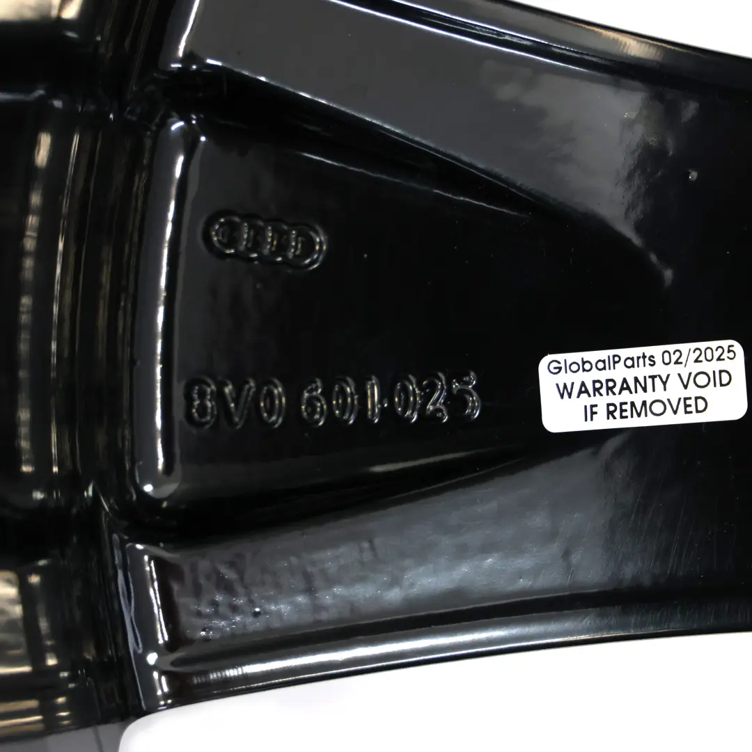 Audi A3 8V Cerchio In Lega Nero 17" ET:51 7,5J Star Spoke - SKU 8V0601025-2 - Numero di parte 8V0601025