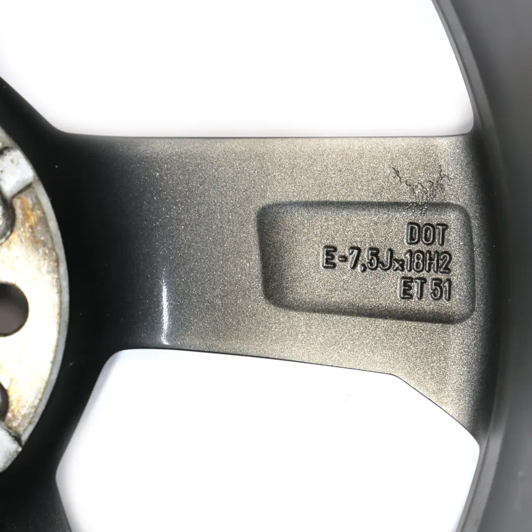Jante En Alliage 18" Pour Turbine ET:51 7,5J Audi A3 8V - SKU 8V0601025DS-2 - Numéro de pièce 8V0601025DS