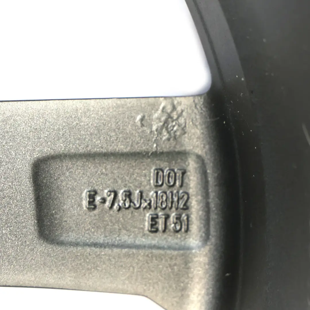 Turbine Wheel Alloy Rim 18" ET:51 7,5J 8V0601025DS to Audi A3 8V with Part number 8V0601026DS Audi A3 8V Turbine Wheel Alloy Rim 18" ET:51 7,5J 8V0601025DS - SKU 8V0601025DS-3 - Part number 8V0601026DS