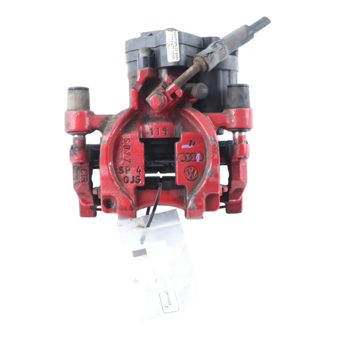Brake Caliper Audi A3 8V TT FV Front Wheel Brake Unit Red Left N/S to with Part number 8V0615123A Brake Caliper Audi A3 8V TT FV Front Wheel Brake Unit Red Left N/S - SKU 8V0615123A - Part number 8V0615123A