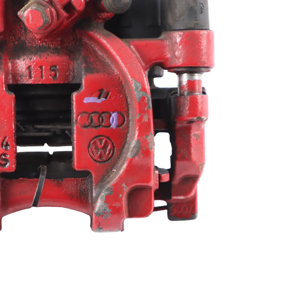 Brake Caliper Audi A3 8V TT FV Front Wheel Brake Unit Red Left N/S to with Part number 8V0615123A Brake Caliper Audi A3 8V TT FV Front Wheel Brake Unit Red Left N/S - SKU 8V0615123A - Part number 8V0615123A