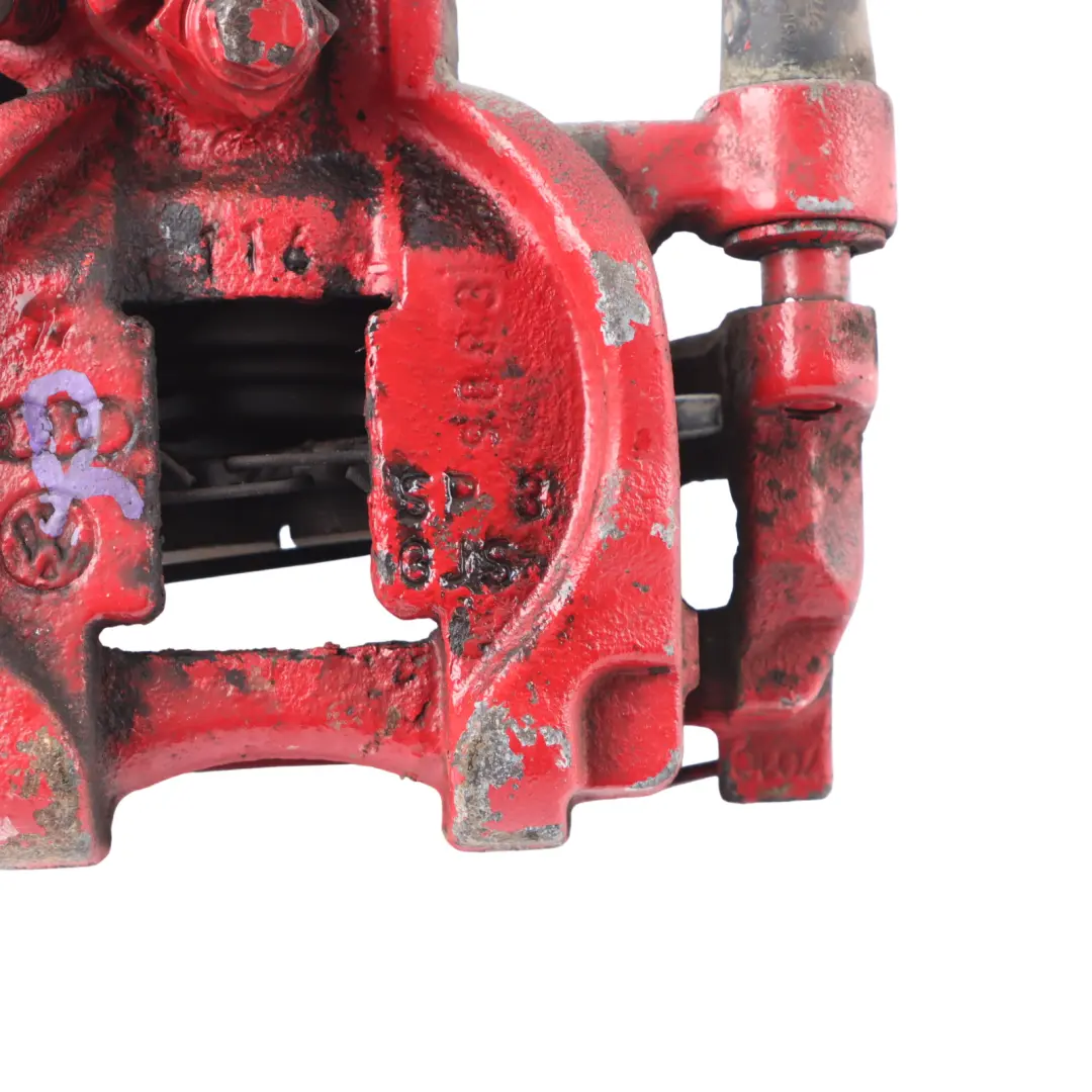Brake Caliper Audi A3 8V TT FV Front Wheel Brake Unit Red Right O/S to with Part number 8V0615124A Brake Caliper Audi A3 8V TT FV Front Wheel Brake Unit Red Right O/S - SKU 8V0615124A - Part number 8V0615124A