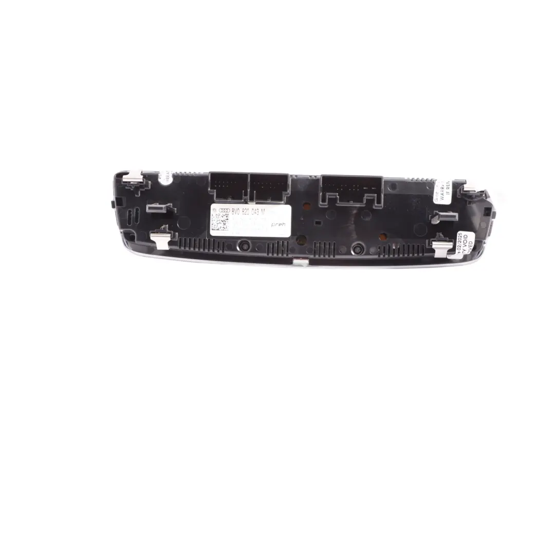 Audi A3 8V A/C Aria Condizionata Pannello Riscaldatore Clima - SKU 8V0820043M - Numero di parte 8V0820043M