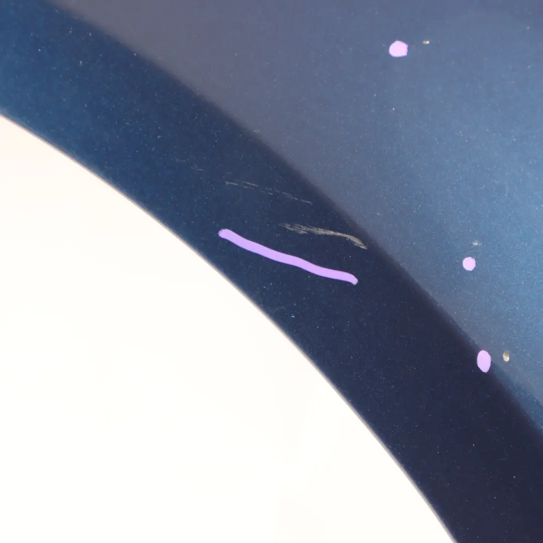 Side Panel Front Right O/S Wing Fender Scuba Blue Metallic - X5Q to Audi A3 8V with Part number 8V0821106G Audi A3 8V Side Panel Front Right O/S Wing Fender Scuba Blue Metallic - X5Q - SKU 8V0821106G-SCB - Part number 8V0821106G