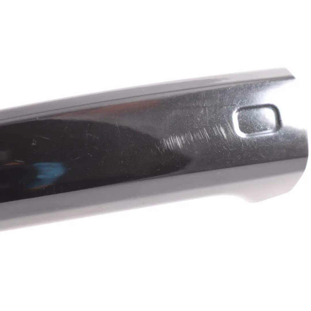 Door Handle Exterior Front Left N/S Mythical Black - Y9T to Audi A3 8V with Part number 8V0837205A Audi A3 8V Door Handle Exterior Front Left N/S Mythical Black - Y9T - SKU 8V0837205A-MYB - Part number 8V0837205A