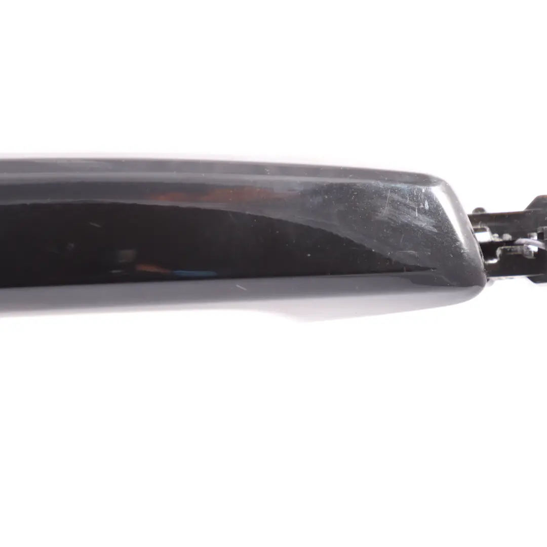 Audi A3 8V Door Handle Exterior Front Left N/S Mythical Black - Y9T - SKU 8V0837205A-MYB - Part number 8V0837205A